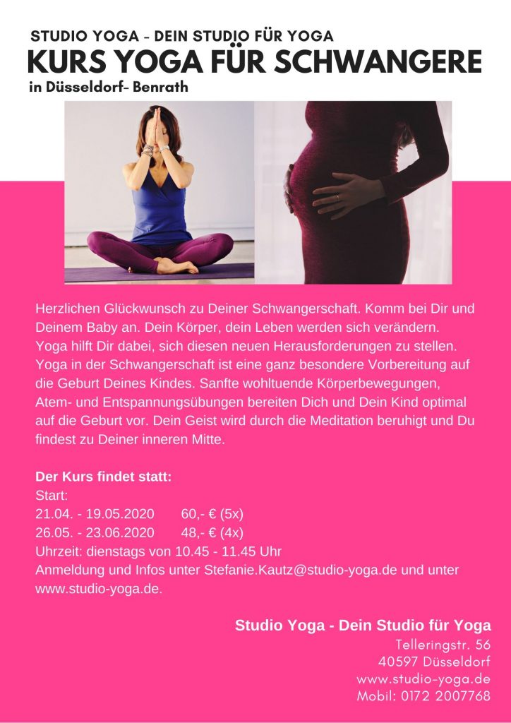 Kurs Yoga für Schwangere