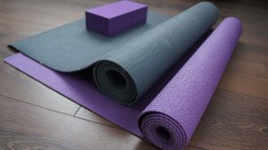 Yogamatte und Block für Sweet Dreams Yoga